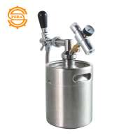 5L Stainless Steel Homebrew Mini Keg