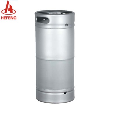 High-quality 1/6bbl stainless steel beer kegs with US standard barrel