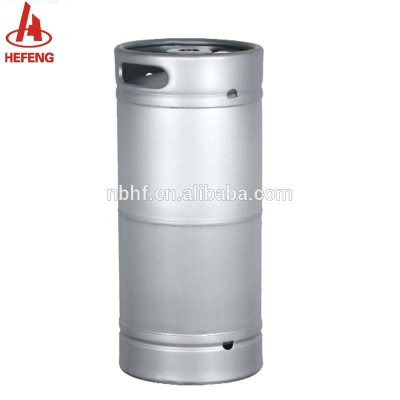 US standard beer keg 20L capacity, slim barrel shape, for brewery and beverage storage keg